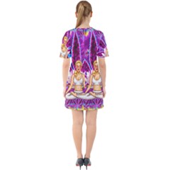 Sixties Short Sleeve Mini Dress 