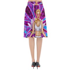 Flared Midi Skirt 