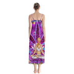 Button Up Chiffon Maxi Dress 