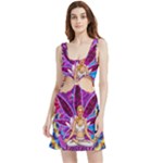 Psychedelic Meditation  CBDOilPrincess  71bfb2da-e92a-4d84-8ee3-468fa9cd04c2 Velvet Cutout Dress