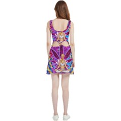 Velour Cutout Dress 