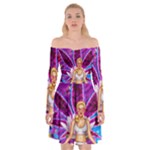 Psychedelic Meditation  CBDOilPrincess  71bfb2da-e92a-4d84-8ee3-468fa9cd04c2 Off Shoulder Skater Dress