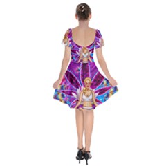 Short Sleeve Bardot Dress 