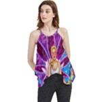 Psychedelic Meditation  CBDOilPrincess  71bfb2da-e92a-4d84-8ee3-468fa9cd04c2 Flowy Camisole Tank Top
