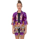 Psychedelic Meditation  CBDOilPrincess  71bfb2da-e92a-4d84-8ee3-468fa9cd04c2 Open Front Chiffon Kimono