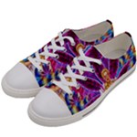 Psychedelic Meditation  CBDOilPrincess  71bfb2da-e92a-4d84-8ee3-468fa9cd04c2 Women s Low Top Canvas Sneakers