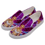 Psychedelic Meditation  CBDOilPrincess  71bfb2da-e92a-4d84-8ee3-468fa9cd04c2 Men s Canvas Slip Ons