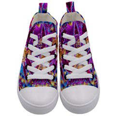 Kids  Mid-Top Canvas Sneakers 