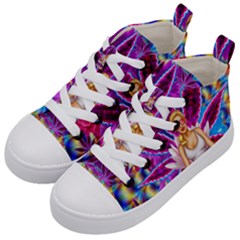 Kids  Mid-Top Canvas Sneakers 