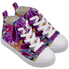 Kids  Mid-Top Canvas Sneakers 