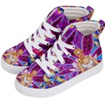 Psychedelic Meditation  CBDOilPrincess  71bfb2da-e92a-4d84-8ee3-468fa9cd04c2 Kids  Hi-Top Skate Sneakers
