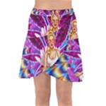 Psychedelic Meditation  CBDOilPrincess  71bfb2da-e92a-4d84-8ee3-468fa9cd04c2 Wrap Front Skirt