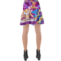 Wrap Front Skirt 