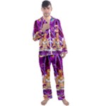 Psychedelic Meditation  CBDOilPrincess  71bfb2da-e92a-4d84-8ee3-468fa9cd04c2 Men s Long Sleeve Satin Pajamas Set
