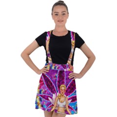 Velvet Suspender Skater Skirt 