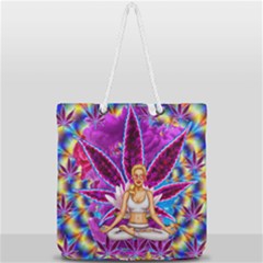Full Print Rope Handle Tote (Large) 