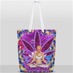 Psychedelic Meditation  CBDOilPrincess  71bfb2da-e92a-4d84-8ee3-468fa9cd04c2 Full Print Rope Handle Tote (Small)