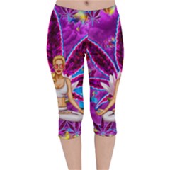 Velvet Capri Leggings  