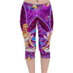 Psychedelic Meditation  CBDOilPrincess  71bfb2da-e92a-4d84-8ee3-468fa9cd04c2 Velvet Capri Leggings 