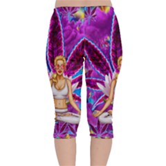 Velvet Capri Leggings  