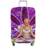 Psychedelic Meditation  CBDOilPrincess  71bfb2da-e92a-4d84-8ee3-468fa9cd04c2 Luggage Cover (Large)
