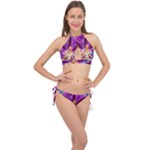 Psychedelic Meditation  CBDOilPrincess  71bfb2da-e92a-4d84-8ee3-468fa9cd04c2 Cross Front Halter Bikini Set