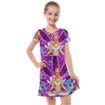 Psychedelic Meditation  CBDOilPrincess  71bfb2da-e92a-4d84-8ee3-468fa9cd04c2 Kids  Cross Web Dress