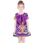 Psychedelic Meditation  CBDOilPrincess  71bfb2da-e92a-4d84-8ee3-468fa9cd04c2 Kids  Simple Cotton Dress