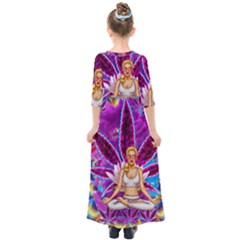 Kids  Quarter Sleeve Maxi Dress 