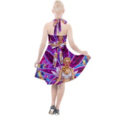 Halter Party Swing Dress  