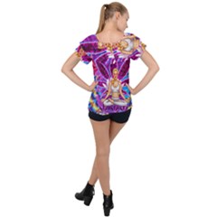 Ruffle Collar Chiffon Blouse 