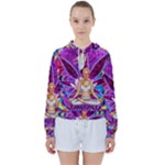 Psychedelic Meditation  CBDOilPrincess  71bfb2da-e92a-4d84-8ee3-468fa9cd04c2 Women s Tie Up Sweat