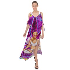 Maxi Chiffon Cover Up Dress 
