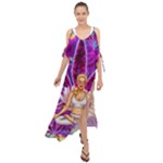 Psychedelic Meditation  CBDOilPrincess  71bfb2da-e92a-4d84-8ee3-468fa9cd04c2 Maxi Chiffon Cover Up Dress