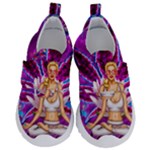 Psychedelic Meditation  CBDOilPrincess  71bfb2da-e92a-4d84-8ee3-468fa9cd04c2 Kids  Velcro No Lace Shoes