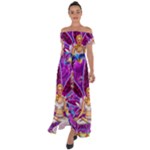 Psychedelic Meditation  CBDOilPrincess  71bfb2da-e92a-4d84-8ee3-468fa9cd04c2 Off Shoulder Open Front Chiffon Dress