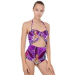 Psychedelic Meditation  CBDOilPrincess  71bfb2da-e92a-4d84-8ee3-468fa9cd04c2 Scallop Top Cut Out Swimsuit
