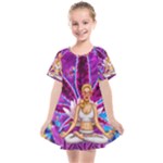 Psychedelic Meditation  CBDOilPrincess  71bfb2da-e92a-4d84-8ee3-468fa9cd04c2 Kids  Smock Dress