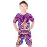 Psychedelic Meditation  CBDOilPrincess  71bfb2da-e92a-4d84-8ee3-468fa9cd04c2 Kids  Tee and Shorts Set