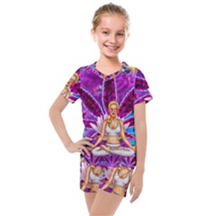 Kids  Mesh T-Shirt and Shorts Set 