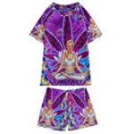 Psychedelic Meditation  CBDOilPrincess  71bfb2da-e92a-4d84-8ee3-468fa9cd04c2 Kids  Swim Tee and Shorts Set