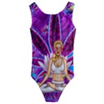 Psychedelic Meditation  CBDOilPrincess  71bfb2da-e92a-4d84-8ee3-468fa9cd04c2 Kids  Cut-Out Back One Piece Swimsuit