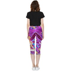 Inside Out Lightweight Velour Capri Leggings  