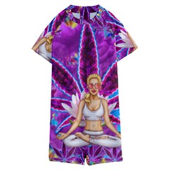 Kids  Boyleg Half Suit Swimwear 