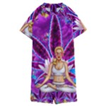 Psychedelic Meditation  CBDOilPrincess  71bfb2da-e92a-4d84-8ee3-468fa9cd04c2 Kids  Boyleg Half Suit Swimwear