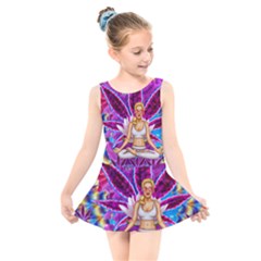 Kids  Skater Dress Swimsuit 