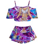 Psychedelic Meditation  CBDOilPrincess  71bfb2da-e92a-4d84-8ee3-468fa9cd04c2 Kids  Off Shoulder Skirt Bikini