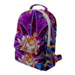 Psychedelic Meditation  CBDOilPrincess  71bfb2da-e92a-4d84-8ee3-468fa9cd04c2 Flap Pocket Backpack (Large)