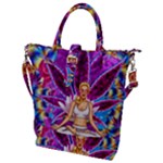 Psychedelic Meditation  CBDOilPrincess  71bfb2da-e92a-4d84-8ee3-468fa9cd04c2 Buckle Top Tote Bag