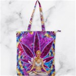 Psychedelic Meditation  CBDOilPrincess  71bfb2da-e92a-4d84-8ee3-468fa9cd04c2 Double Zip Up Tote Bag